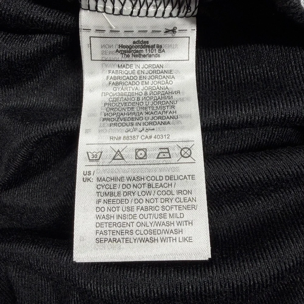 Adidas Originals Men's Lrg Firebird Track Pants Black White Stripes IJ7055 - NWT